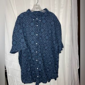 Men’s izod short sleeve button up